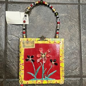 HANDMADE very unique cigar-box handbag